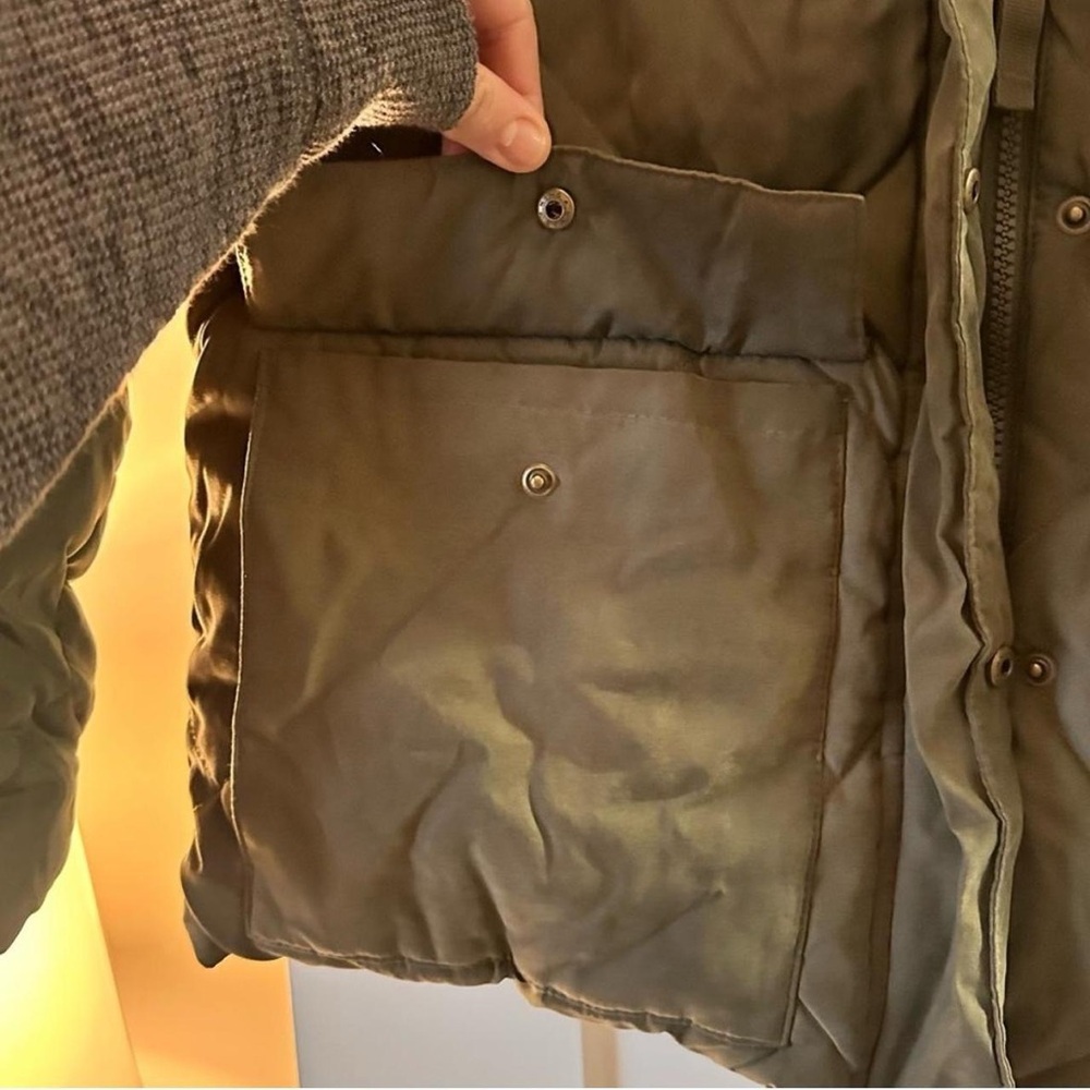 Olive green Puffer Coat down jacket - Picture 8 of 8